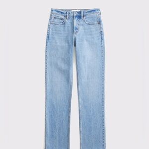 Abercrombie & Fitch Mid Rise‎ The Straight Jean Size 37 / 24 plus size Jeans